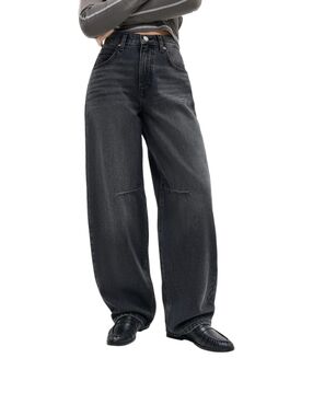 BDG Urban Outfitters Logan High Waist Barrel leg Baggy Wide Leg Jeans
